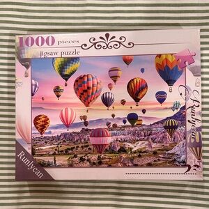 Multicolored Hot Air Balloon Jigsaw Puzzle - 1000 Pieces